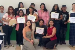 8va Capacitación a maestras sombras